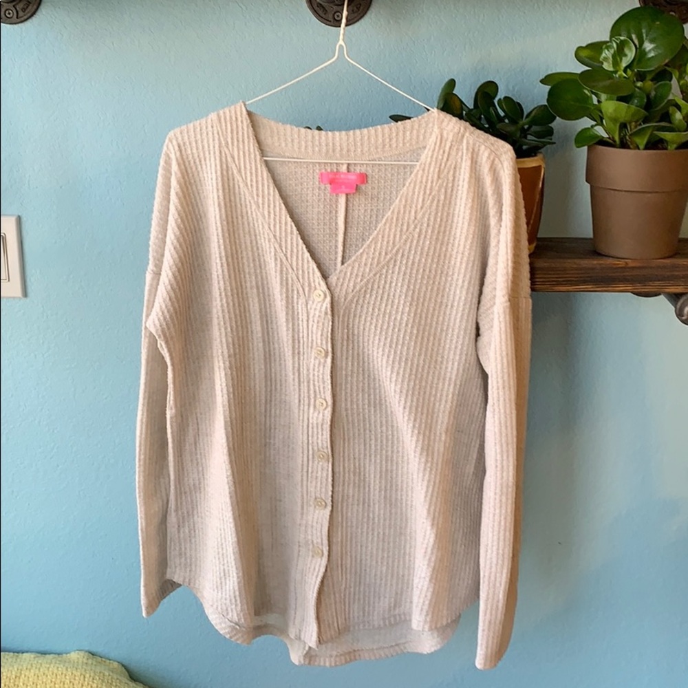 Button Up Sweater